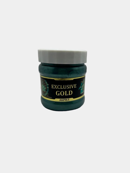 Mato uchun porloq akril bo'yoq "EXCLUSIVE GOLD", 150 g