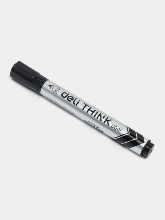 Маркер для доски, Deli EU00120, 2 мм, чёрный q0000001476