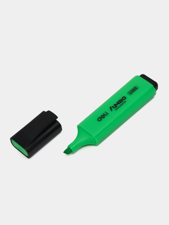 Текстовыделитель Jumbo Deli, зелёный, U366-GN q0000017599