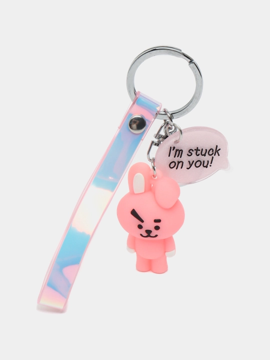 Брелки BTS из серии BT21, RJ, CHIMMY, SHOOKY, MANG, COOKY, KOYA, TATA