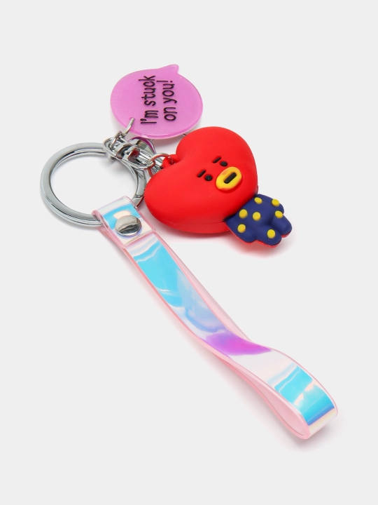 Брелки BTS из серии BT21, RJ, CHIMMY, SHOOKY, MANG, COOKY, KOYA, TATA - 