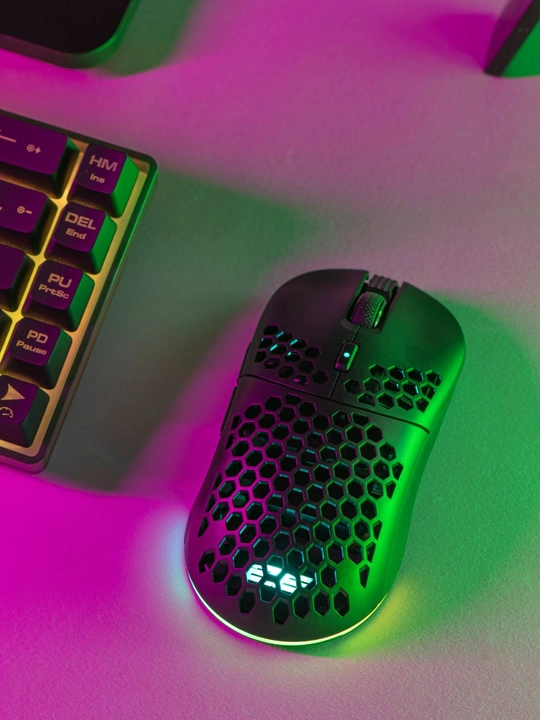 Simsiz o'yin sichqoni 2E GAMING Mouse HyperDrive Pro WL, RGB 2E-MGHDPR-WL-BK