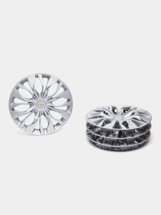 Колпаки на диски комплект 4 шт Tracker, Espero, Damas, Lacetti, Cobalt, Spark