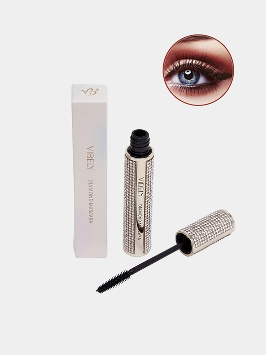 Удлиняющая тушь для ресниц VIBELY Diamond Mascara - 