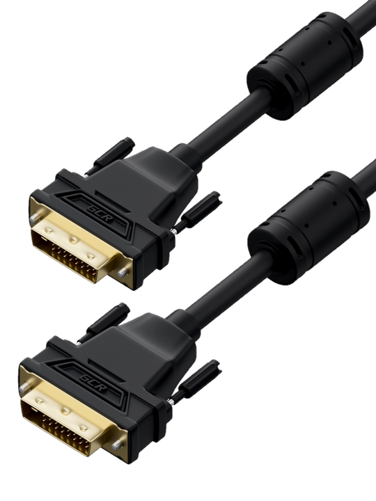 Кабель  для подключения монитора проектора DVI-D, GCR FullHD, 1080p, 60Hz