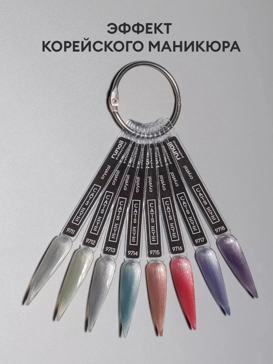 Гель-лак для ногтей кошачий глаз, runail, 7 мл