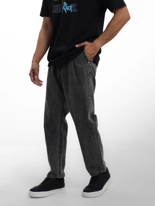 Erkaklar boyfriend-jinsi shimlari CJ Pleated Tapered Fit FE