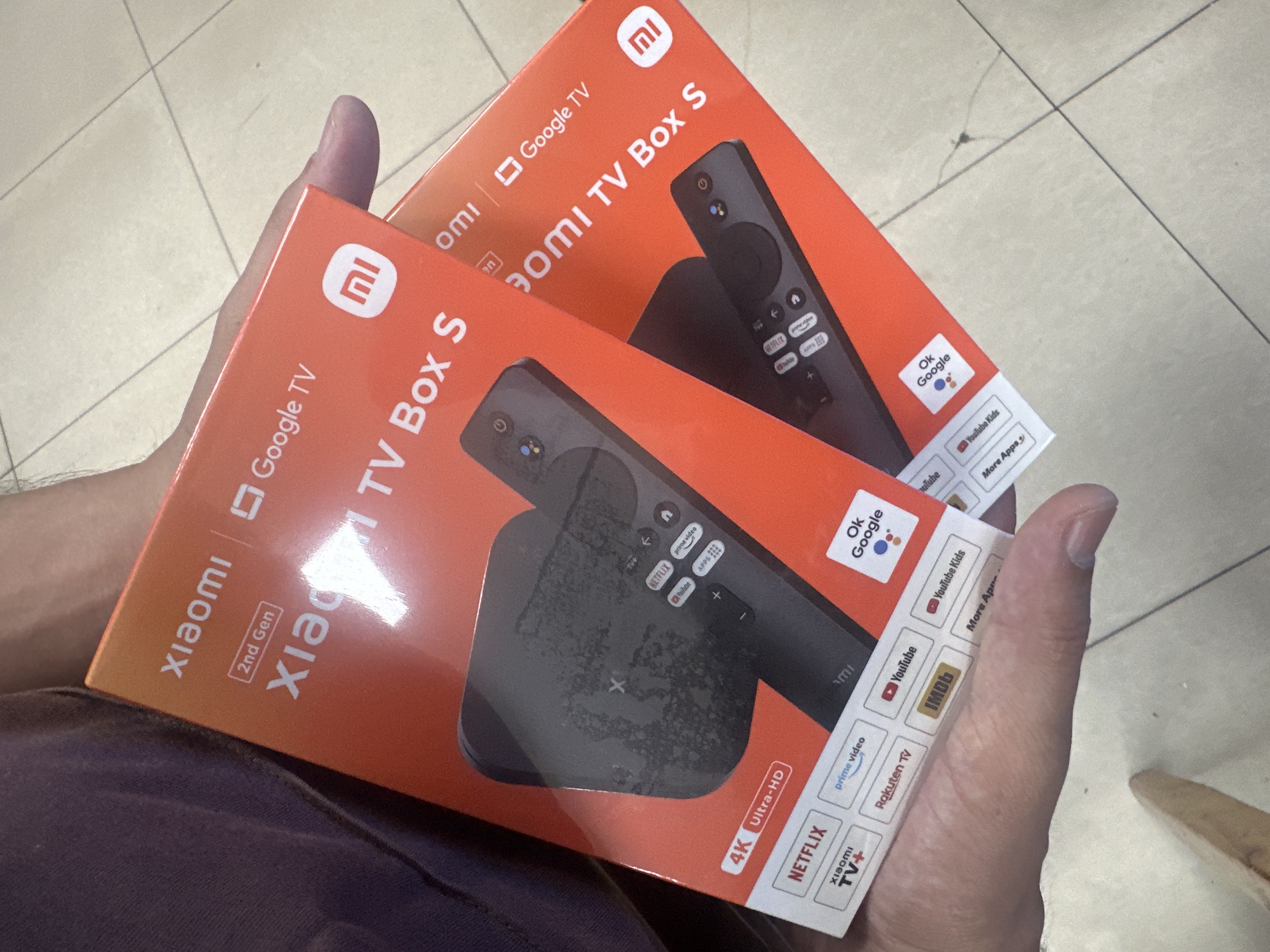 Приставка для телевизора Mi Box S 2nd Gen, Google TV GLOBAL