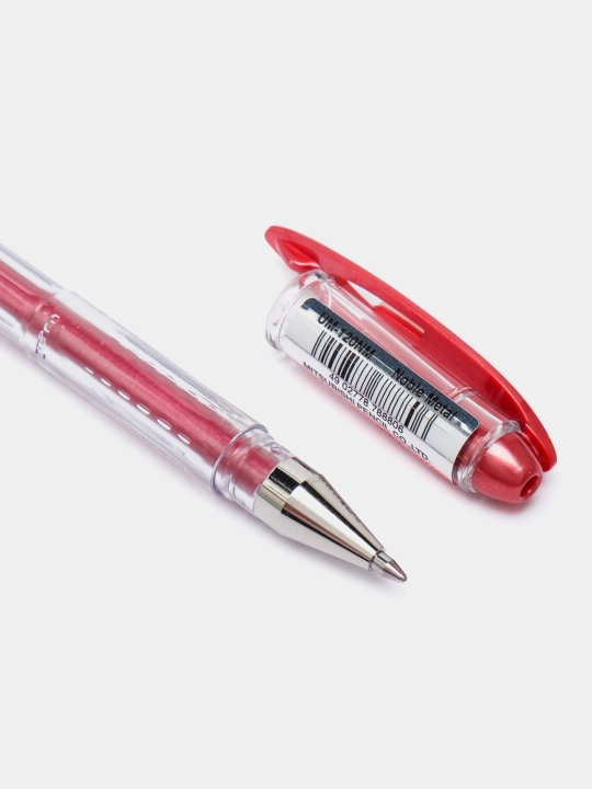 Ручка гелевая UNIBALL Signo NOBLE METAL 0.8 Gel Pen Red UM-120NM Red