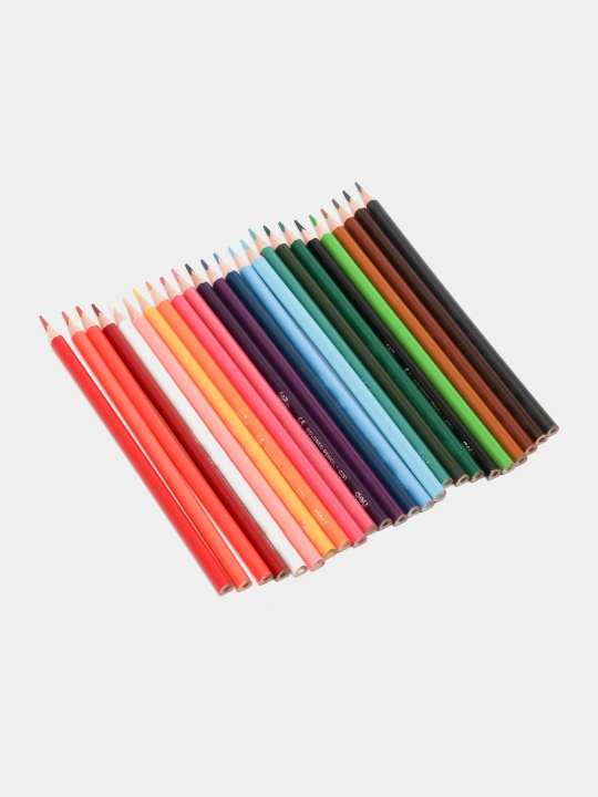 Rangli qalamlar Deli EC132-24, 24 rang, 175 mm, q0000047281