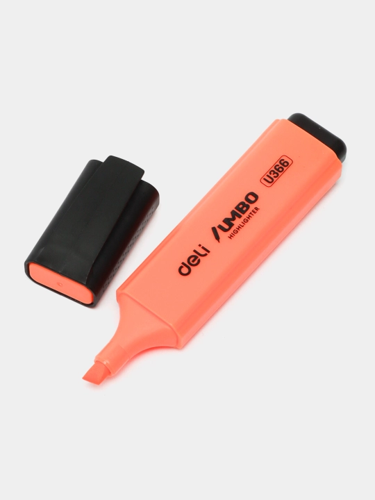 Текстовыделитель Jumbo, Deli, оранжевый U366-OR, q0000017601