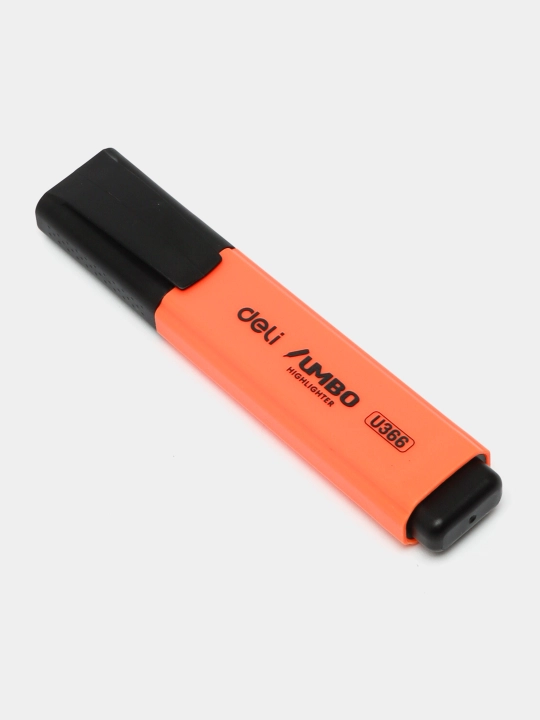 Текстовыделитель Jumbo, Deli, оранжевый U366-OR, q0000017601