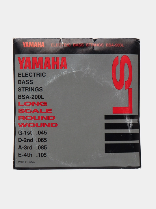 Комплект струн для 4х-струнной басс гитары YAMAHA BSA200L BASS Made in Japan - 
