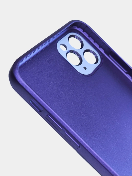 Чехол для IPhone 11, 12, 13, 14, пластиковый, c линзами, противоударный