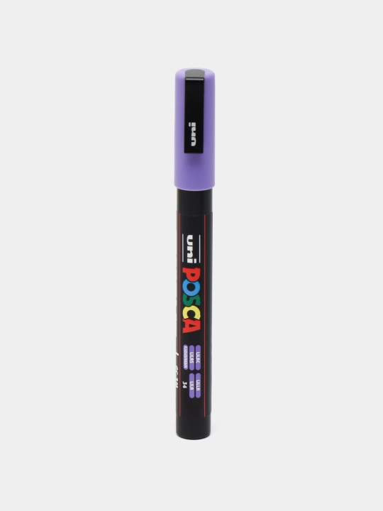 Ручка фетровая UNIBALL POSCA 0.9-1.3 Marking Pen Lilac N - 