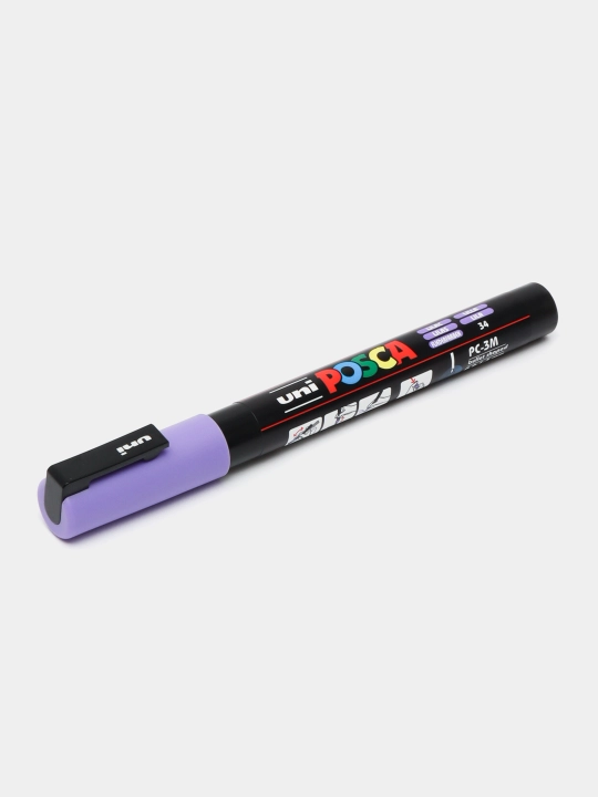 Ручка фетровая UNIBALL POSCA 0.9-1.3 Marking Pen Lilac N