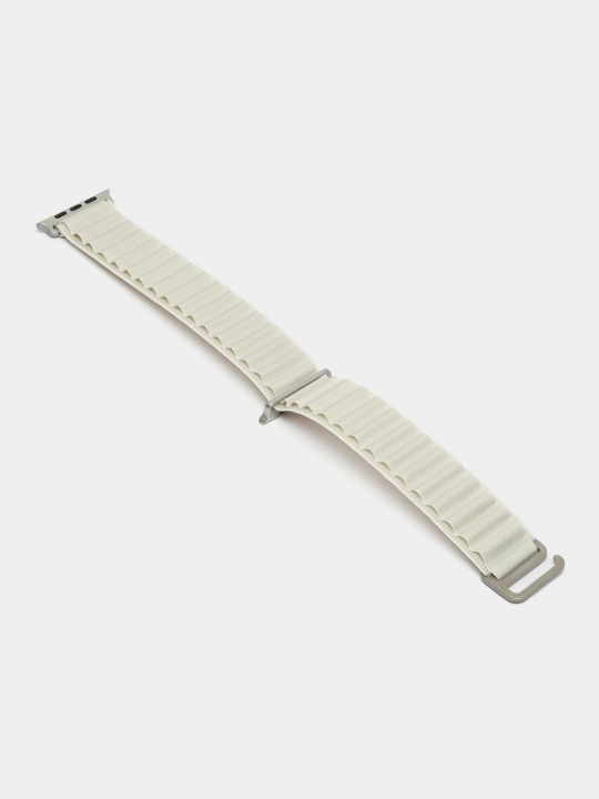 Ремешок нейлоновый для Apple Watch 3,4,5,6,7,8,9,10,11,SE и Ultra, размер 42-44-45-49 мм