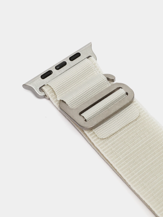 Ремешок нейлоновый для Apple Watch 3,4,5,6,7,8,9,10,11,SE и Ultra, размер 42-44-45-49 мм