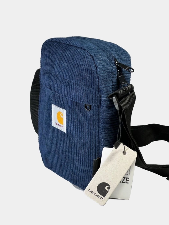 Yelkama sumka Carhartt Wip, universal, uniseks, velvet, kamari bilan - 