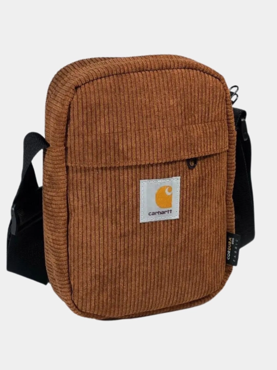 Сумка Carhartt Wip, через плечо, универсальная, унисекс, вельветовая, на ремне