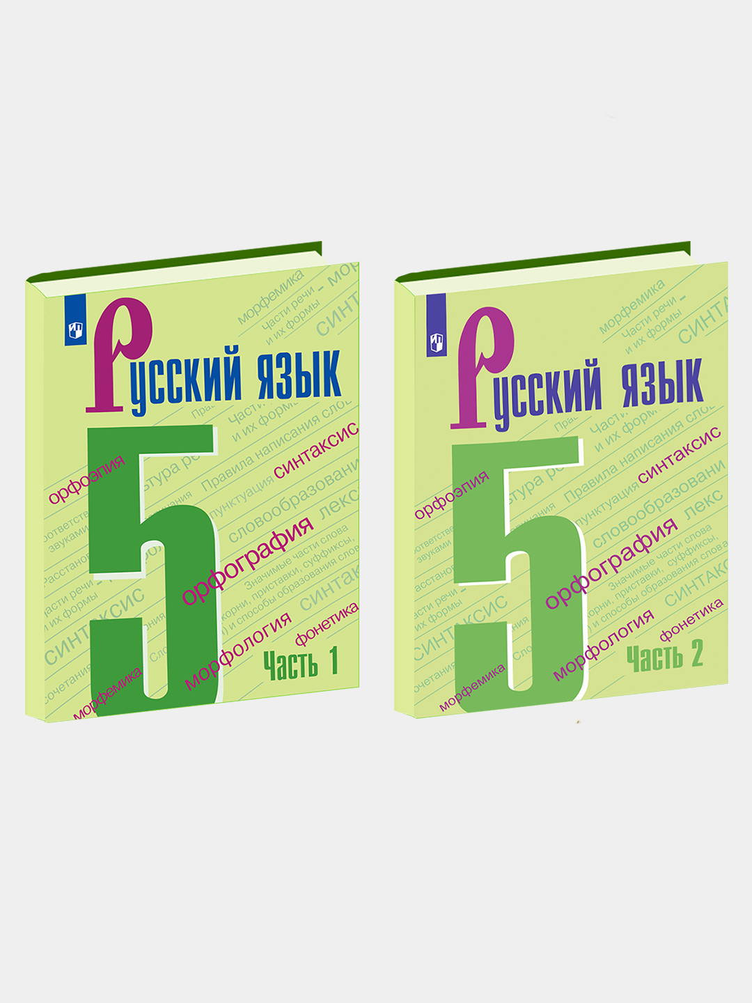 Russkii` iazy`k s 5 po 9 class Uchebnik v 2-kh chastiakh (Komplekt) Lady`zhenskaia