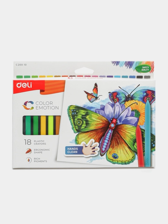 Постельные карандаши, 18 цветов, Deli  EC20010 q0000004478 - 