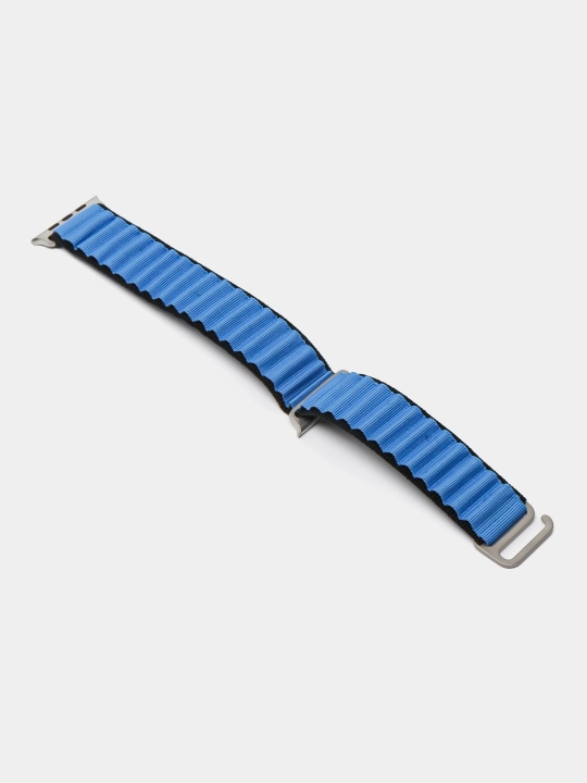 Ремешок нейлоновый для Apple Watch 3,4,5,6,7,8,9,10,11,SE и Ultra, размер 42-44-45-49 мм