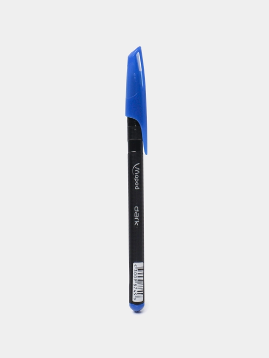 Ручка шариковая Maped Dark 225430NE, 0.6 мм, синий - 