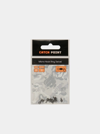 Микро-вертлюг с кольцом на крючок Catch Point