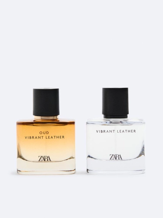Парфюмерная вода для мужчин ZARA Vibrant Leather 60 мл + Vibrant Leather Oud, 60 мл - 