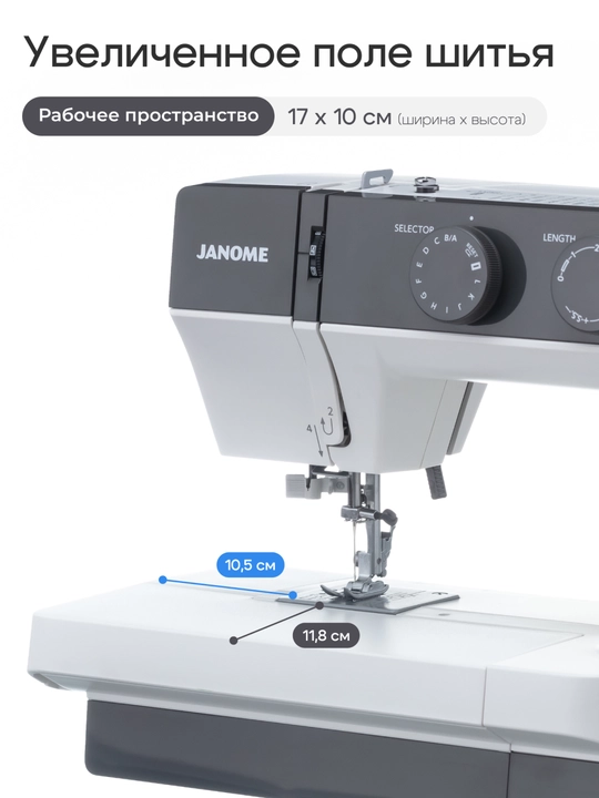 Швейная машина Janome 1522DG