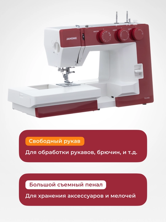 Швейная машина Janome 1522RD