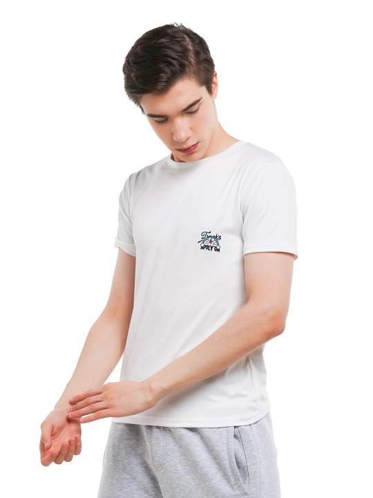 Футболка, мужская, с принтом, размеры S-XL