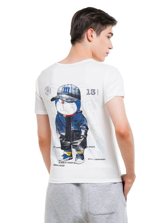 Футболка, мужская, с принтом, размеры S-XL - 