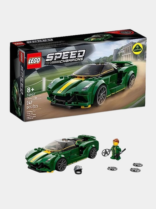 LEGO Speed Champions Lotus Evija 76907 - коллекционная игрушечная спортивная машина - 