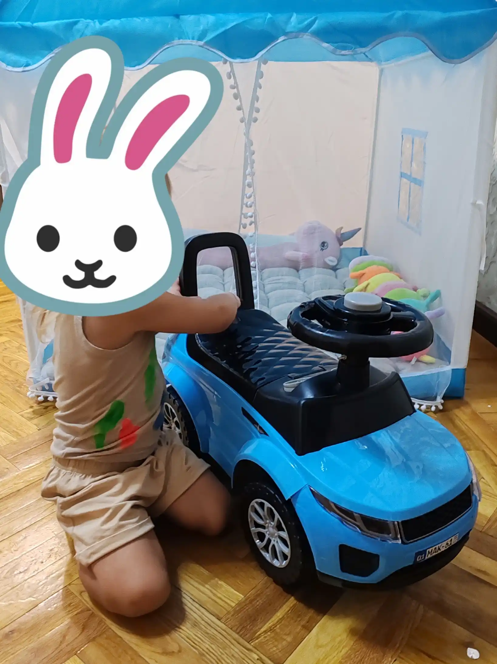 Bolalar avtomobili Tolokar Range-rover, 3-5 yoshgacha