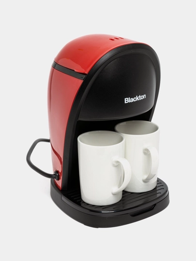 Кофеварка Blackton Bt CM1113, высокая мощность 450 Вт, оптимальный объем 0.3 л - 