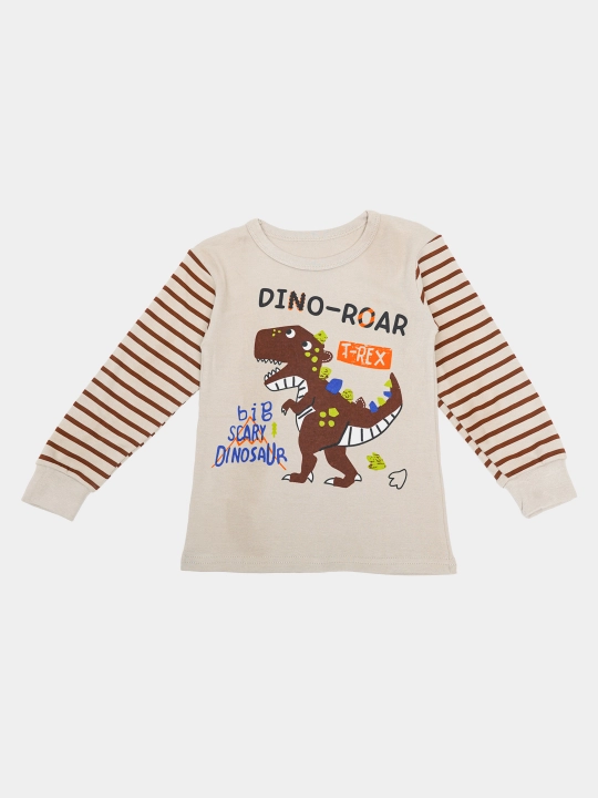 Пижама детская, хлопковая, со штанами, для мальчика, Elankids