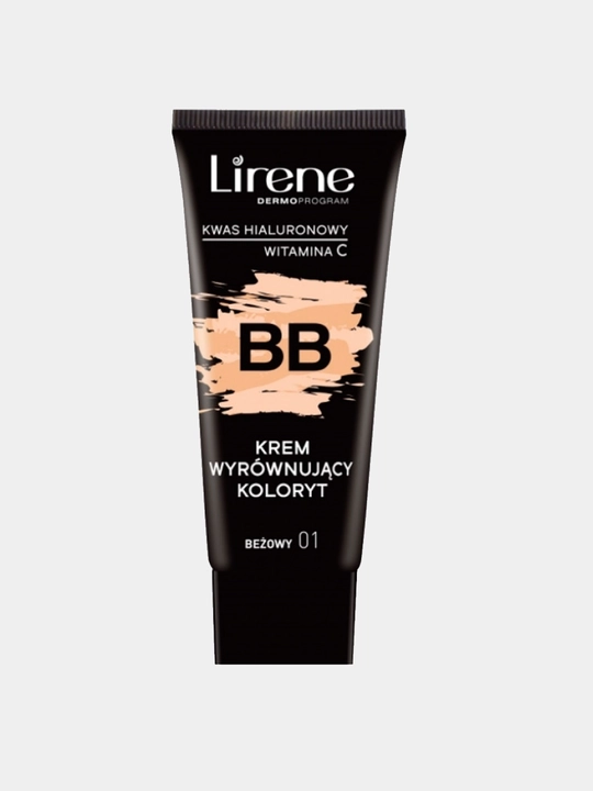 Крем тональный для лица Lirene BB увлажняющий SPF50 №01, natural, 30мл
