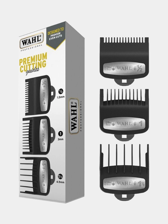 Набор насадок Wahl Premium Attachment Combs 3 Pack, 03354-5001 - 