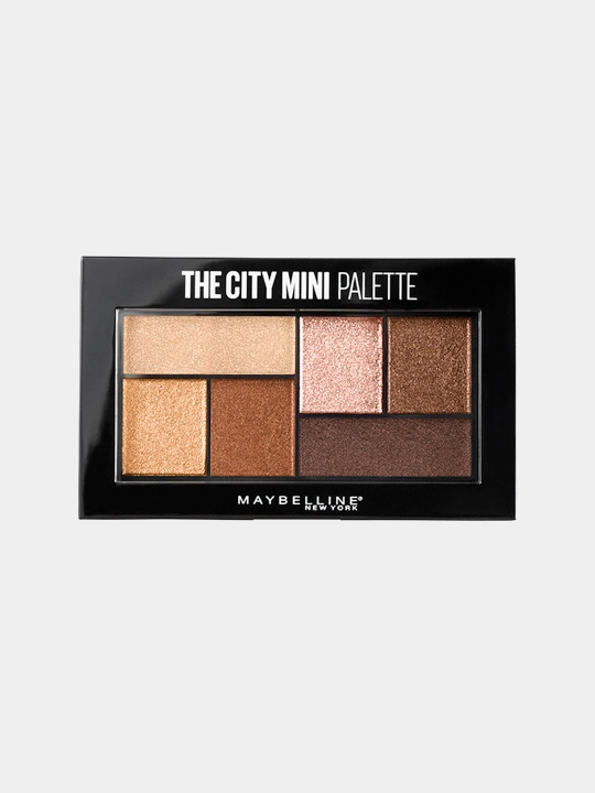 Палетка теней для век Maybelline New Yor The city mini, оттенок 400 Rooftop Bronzes - 