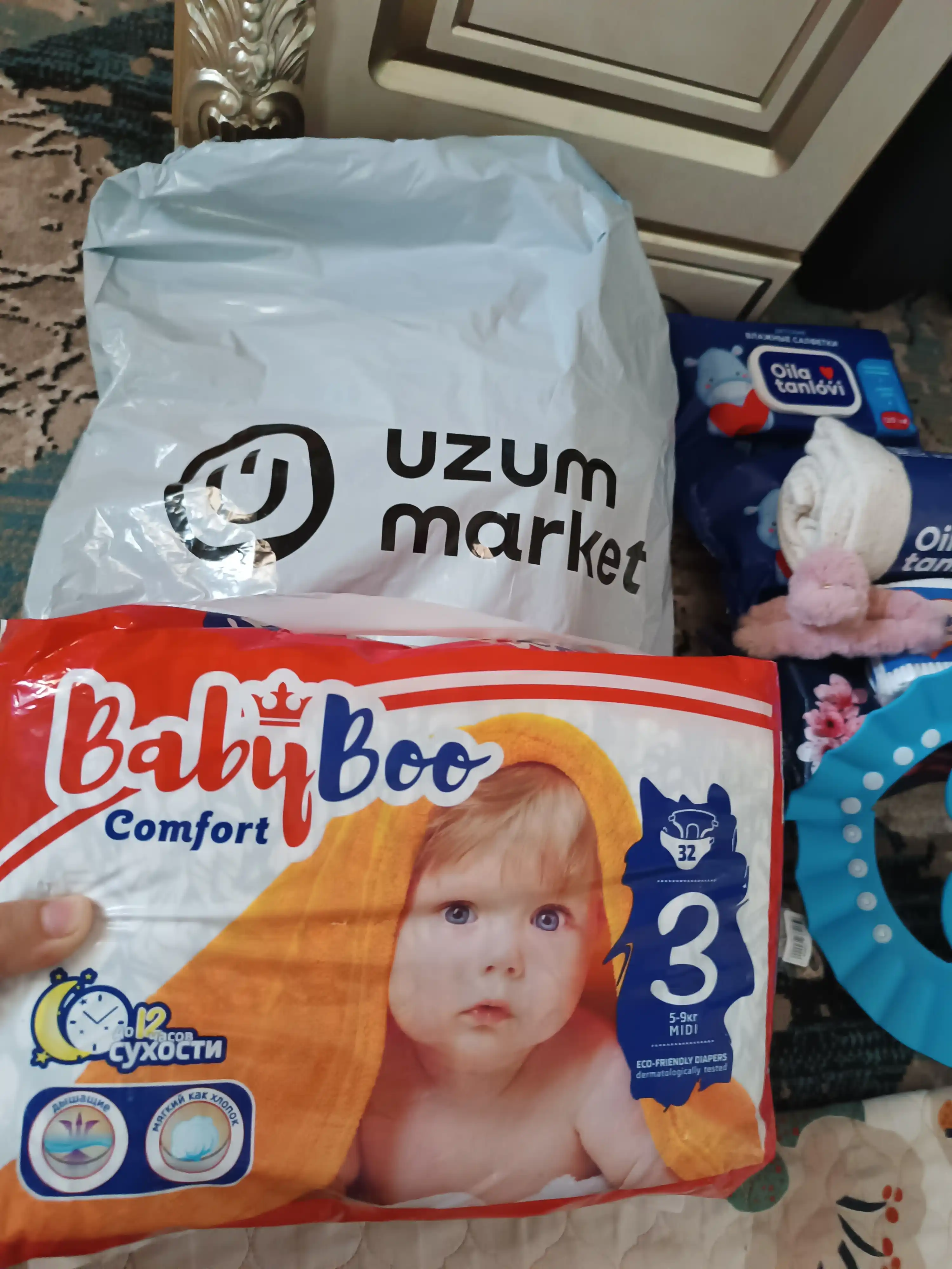 Детские подгузники BabyBoo Comfort №3, 32 шт