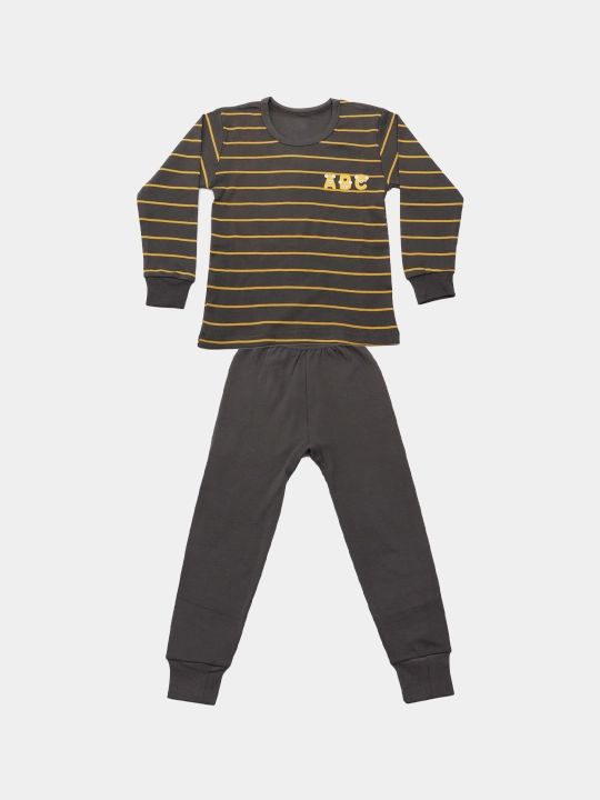 Пижама детская, хлопковая, со штанами, для мальчика, Elankids