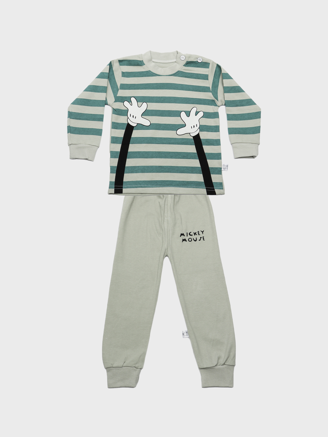 Пижама детская, хлопковая, со штанами, для мальчика, Elankids
