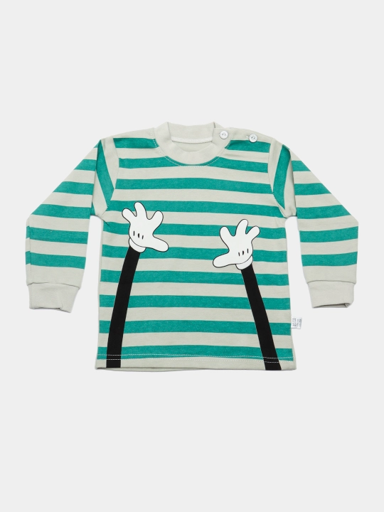 Пижама детская, хлопковая, со штанами, для мальчика, Elankids