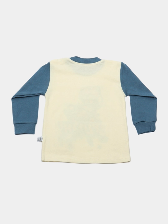 Пижама детская, хлопковая, со штанами, для мальчика, Elankids