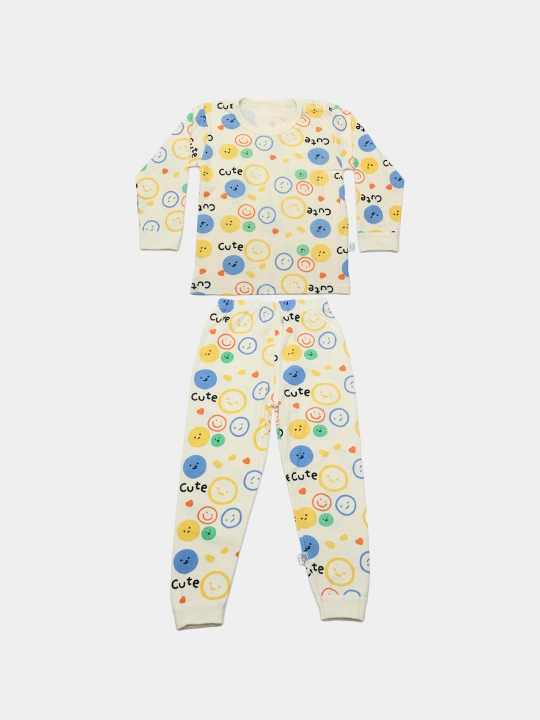 Детская хлопковая пижама для девочек Elankids
