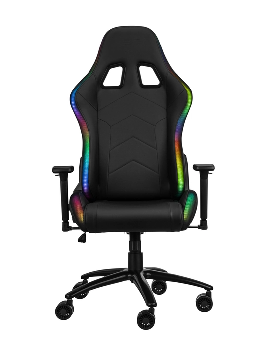 Игровое кресло 2E GAMING OGAMA ll RGB Black+в подарок фирменная футболка 2E-GC-OGA-BKRGB