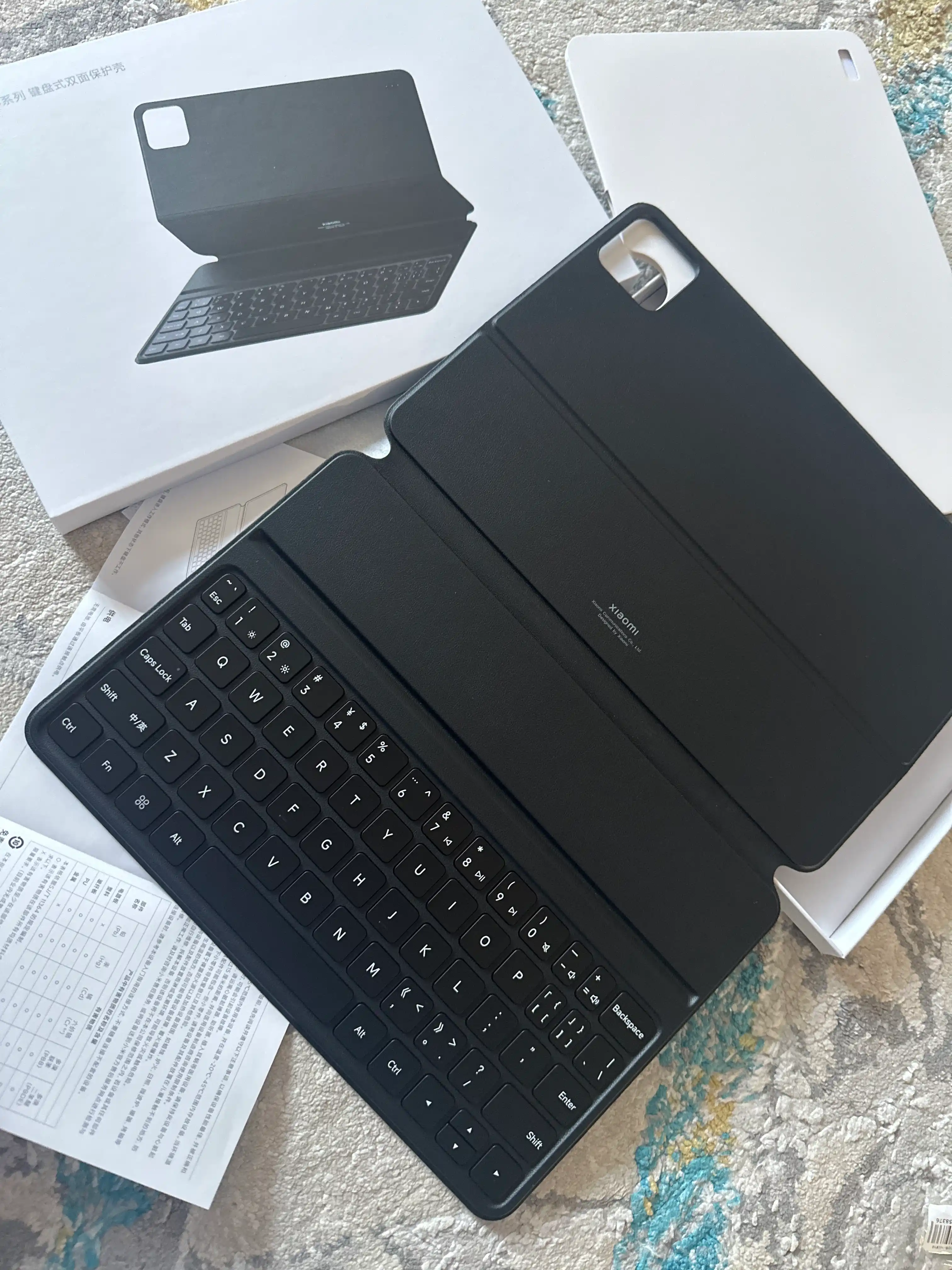 Xiaomi Pad 6 klaviatura g'ilof, Xiaomi plansheti uchun klaviatura chehol 2024