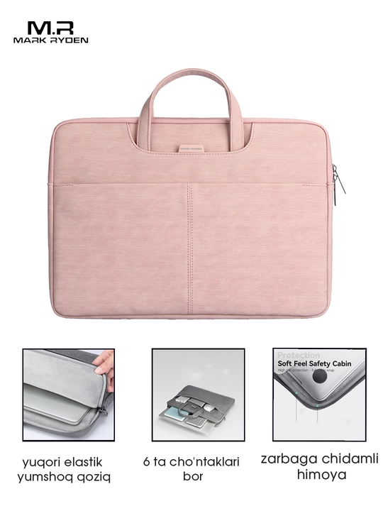 Сумка для ноутбука и Macbook Mark Ryden MR98, деловая, для мужчин и женщин, Оксфорд - 